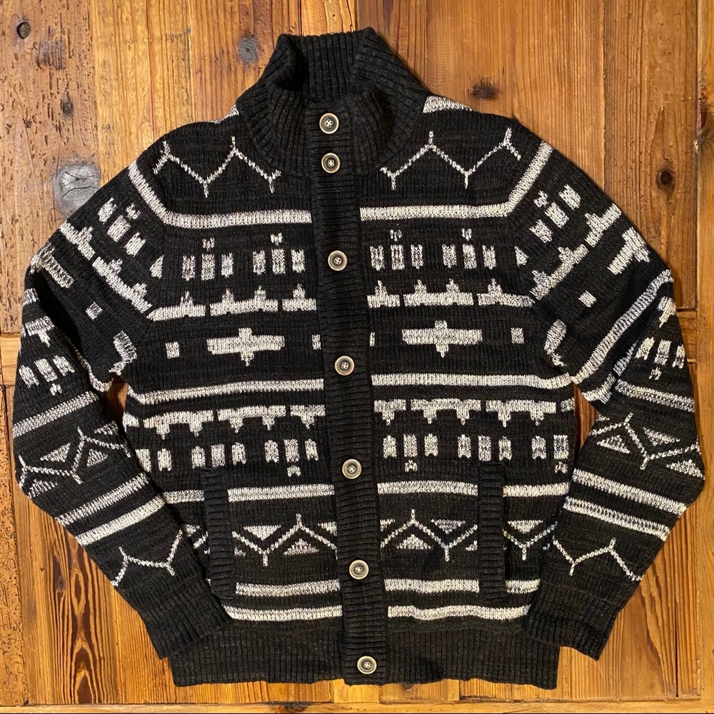 Black & White Cardigan